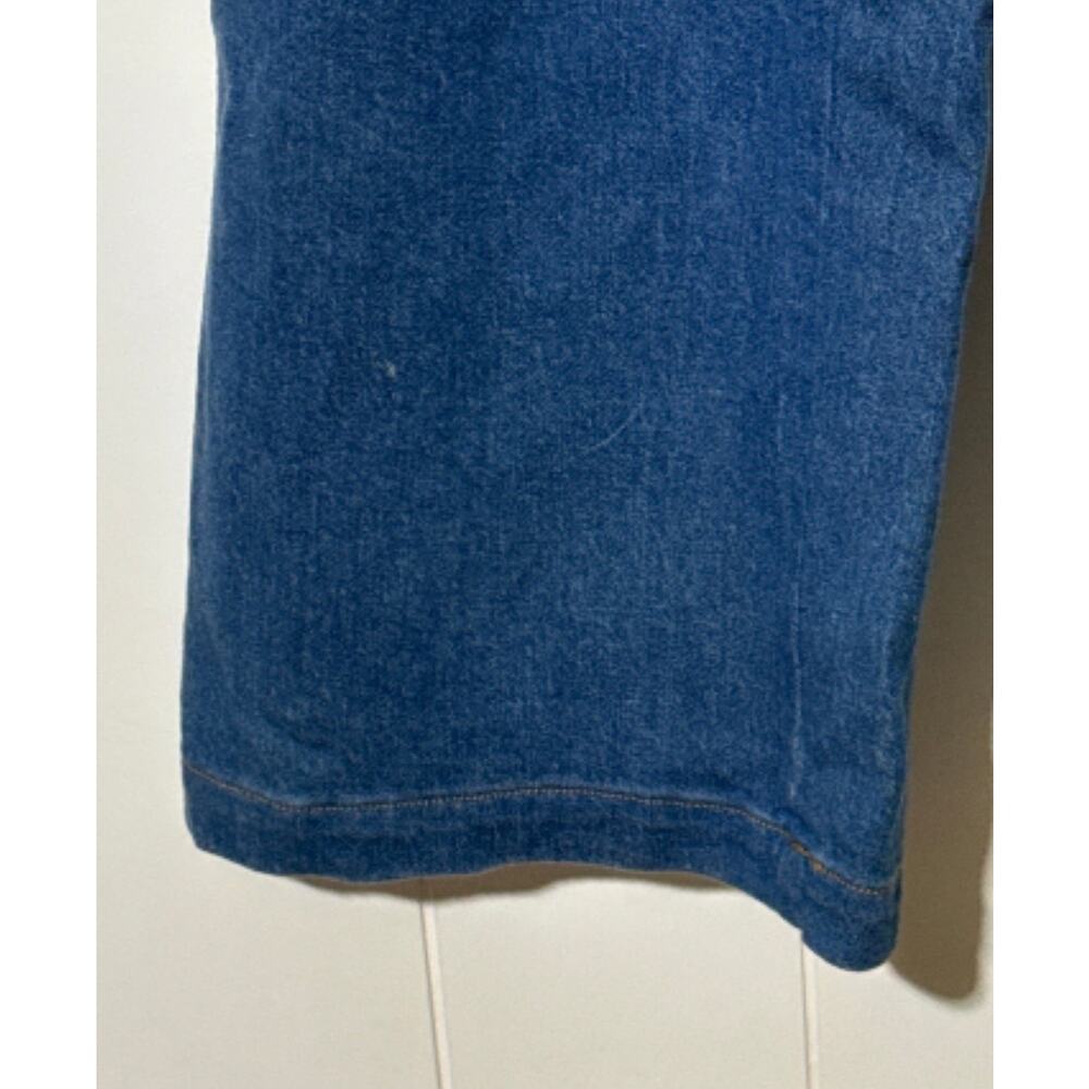 Capulet Lennon Denim Overalls XS Blue Wide Leg Dungaree Stretch Retro Fit - Picture 6 of 14